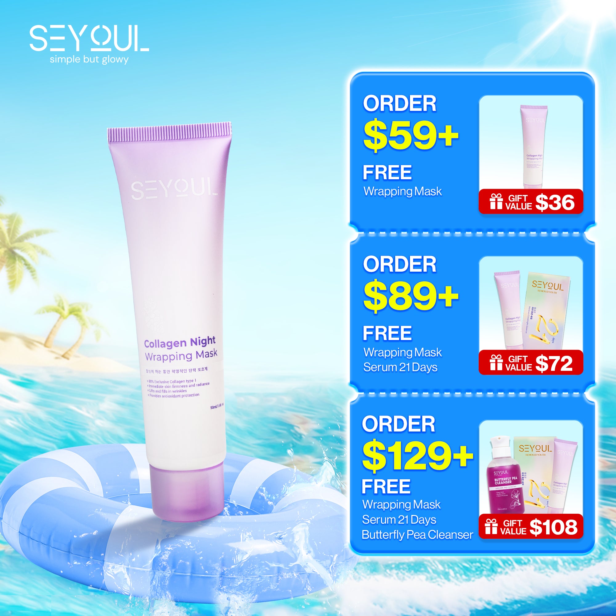 Seyoul™ Collagen Wrapping Mask – Seyoul US