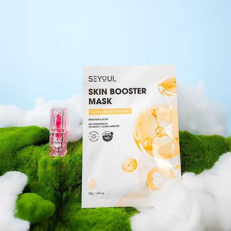 FREE Skin Booster Mask & Flower Jelly Lipstick