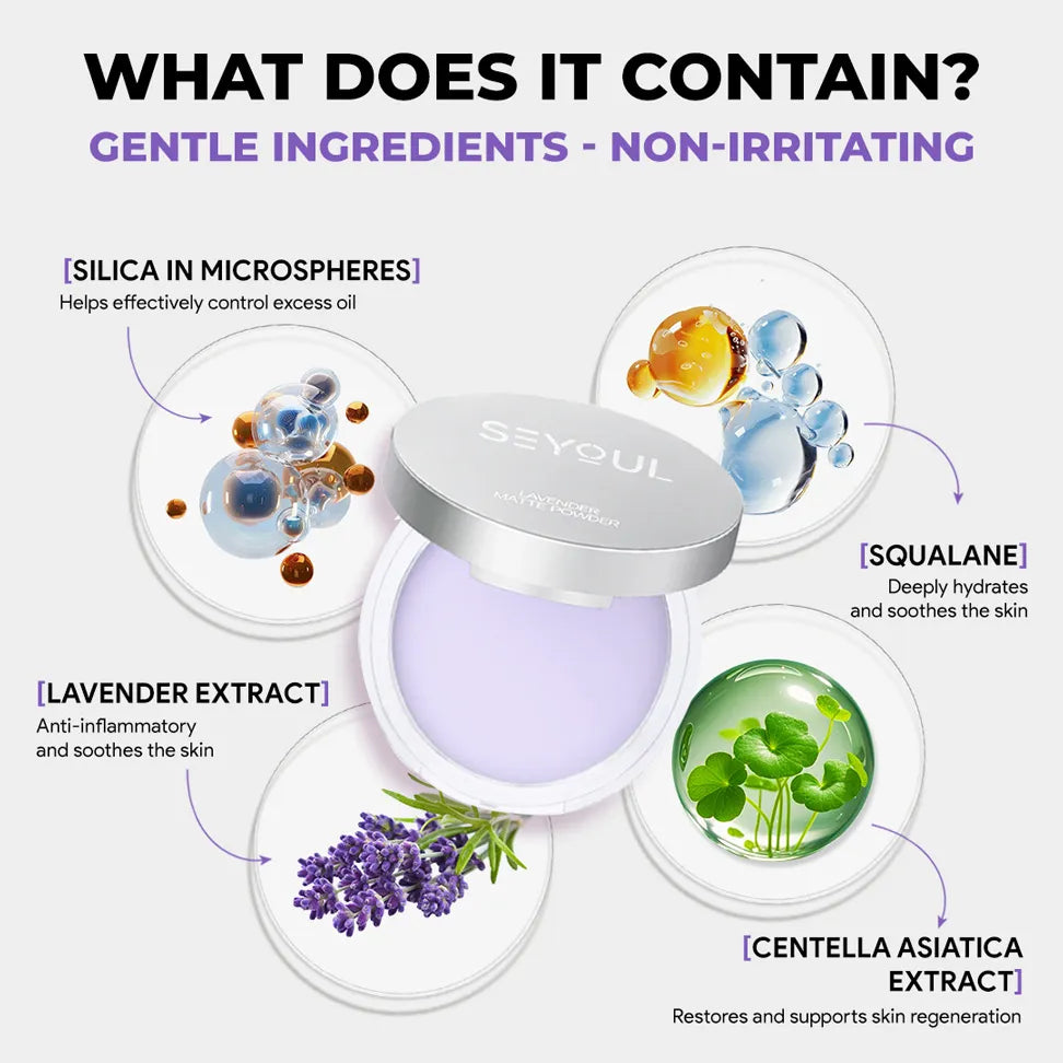 Seyoul Lavender Matte Powder - D01