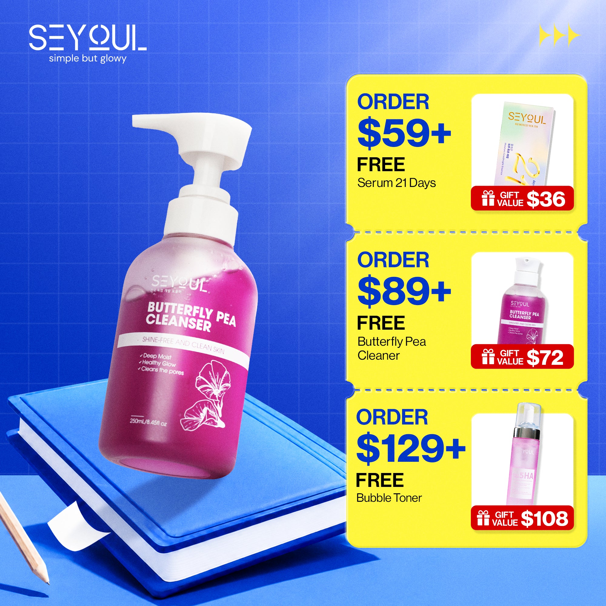 Seyoul™ Butterfly Pea Cleaner