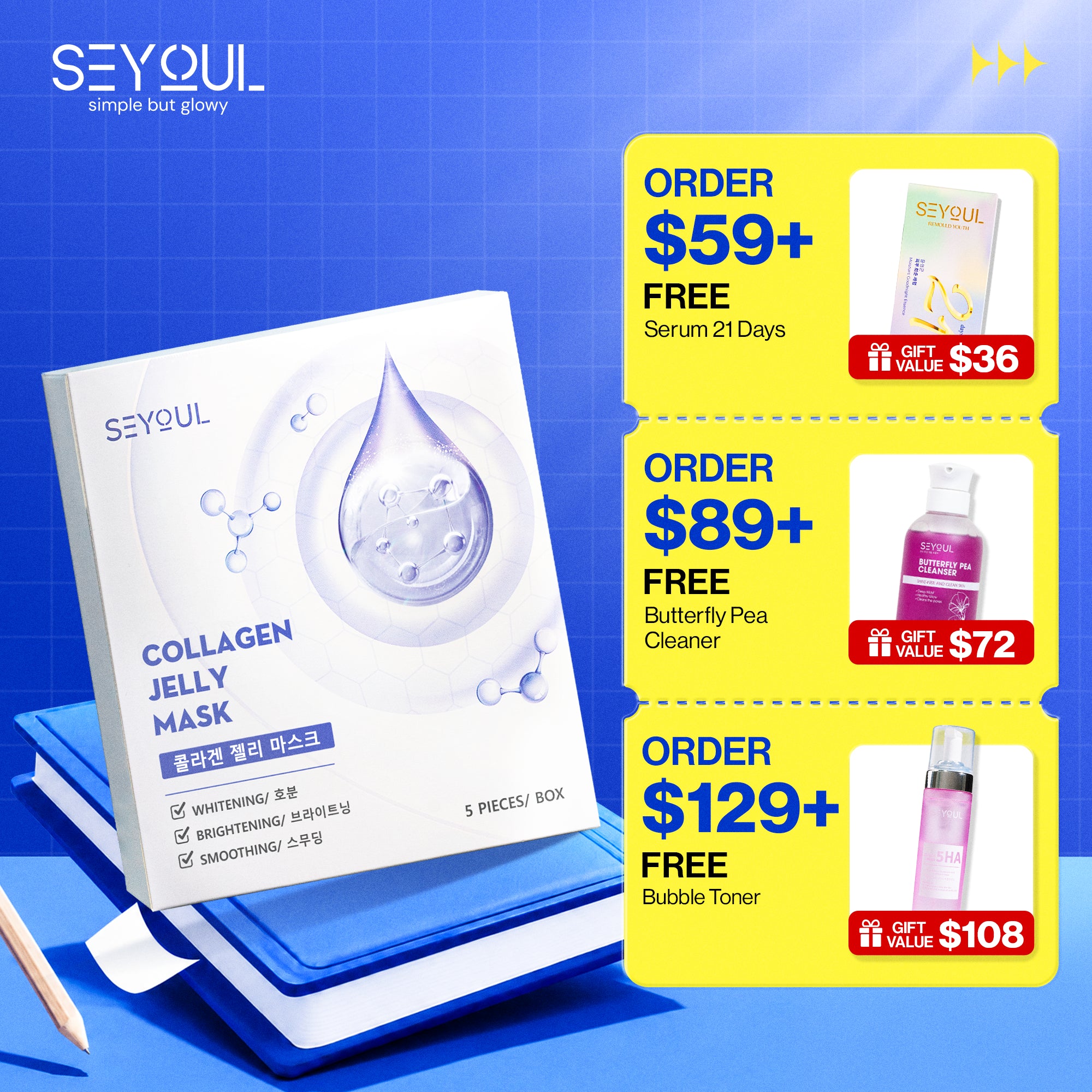 Seyoul™ Collagen Jelly Mask