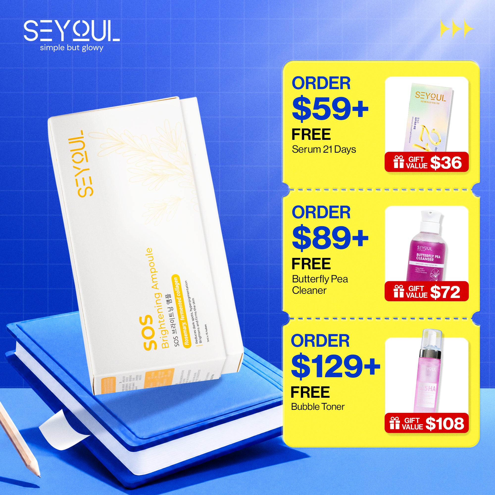 Seyoul™ SOS Brightening Ampoule