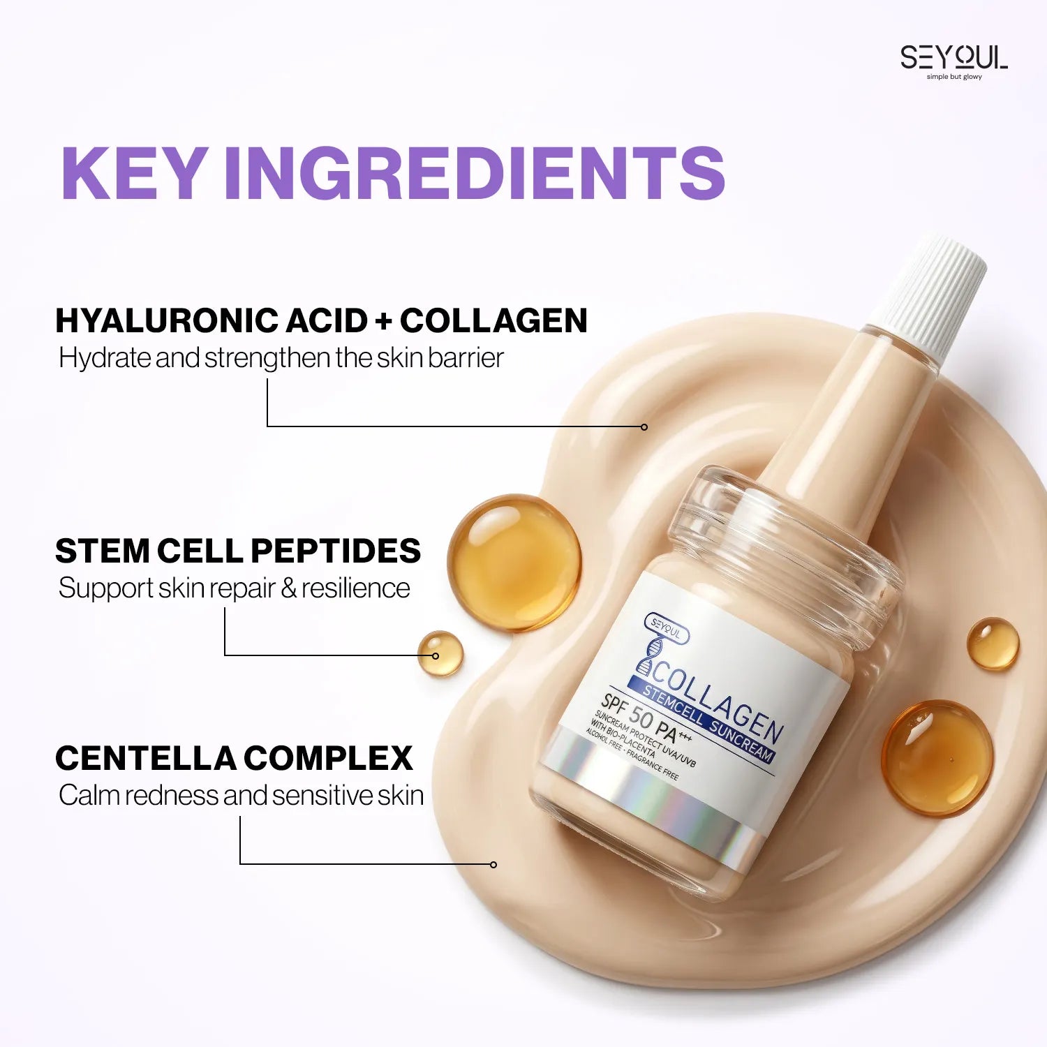 Seyoul™ T Collagen Suncream
